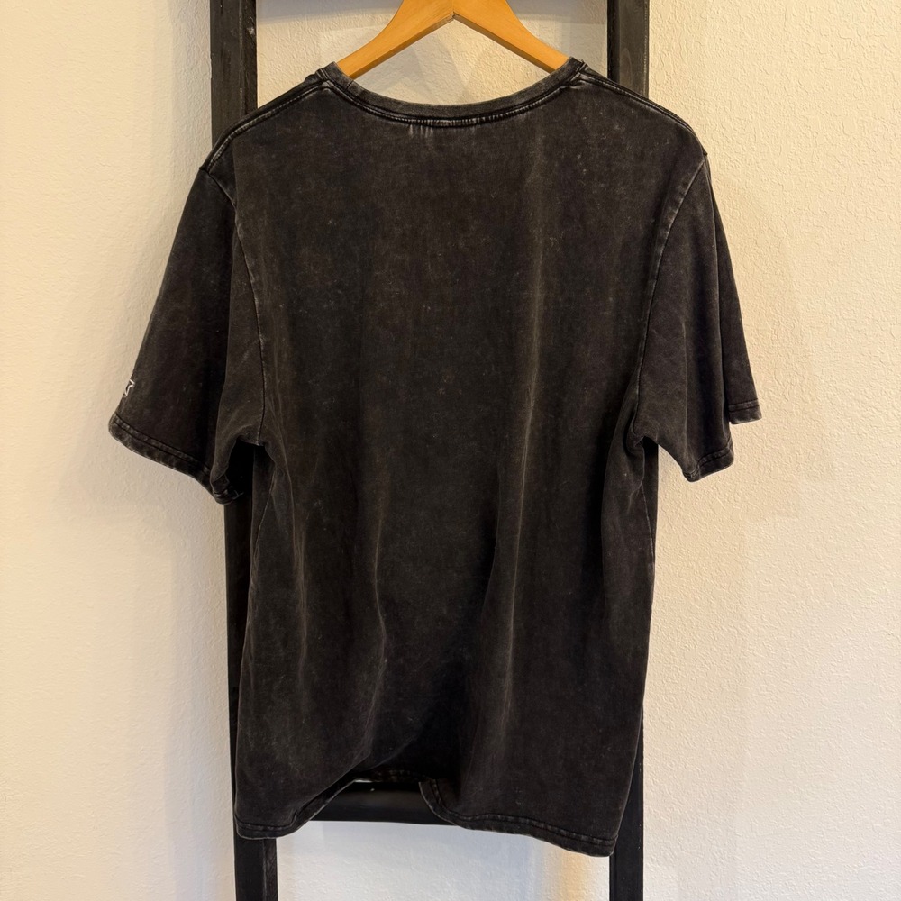 Vintage Starter Basketball T-Shirt Graphic Print Mens XL Black - Picture 3 of 9